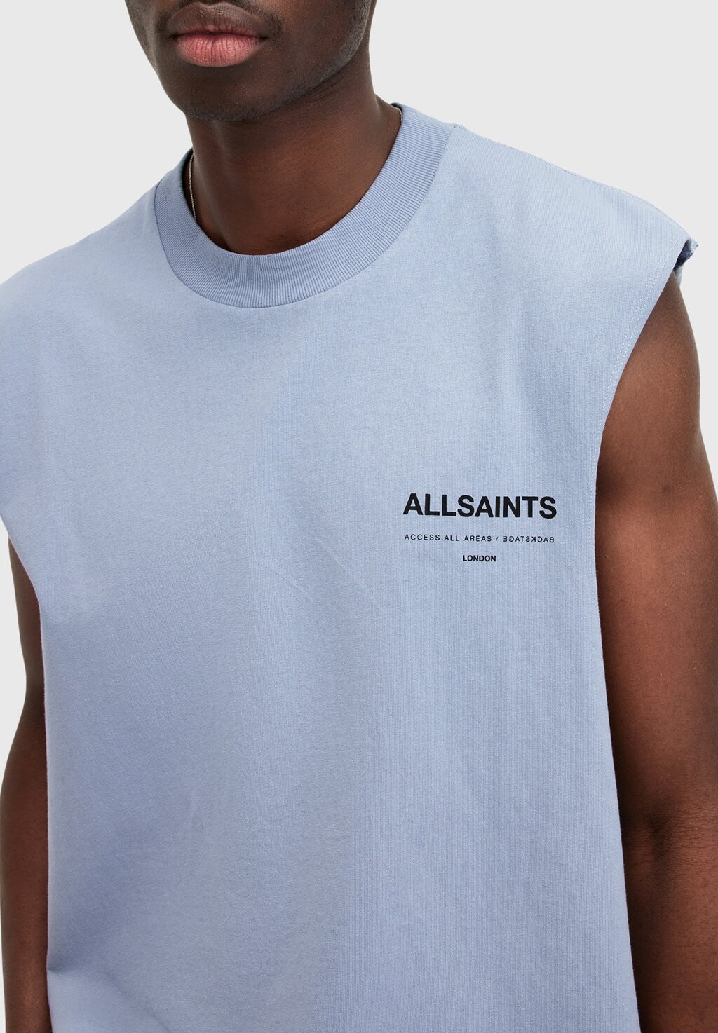 

Топ Access Sl Crew AllSaints, синий