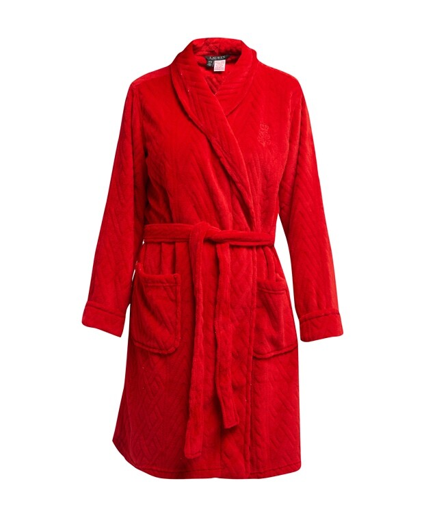 

Банный халат Lauren Ralph Lauren, красный