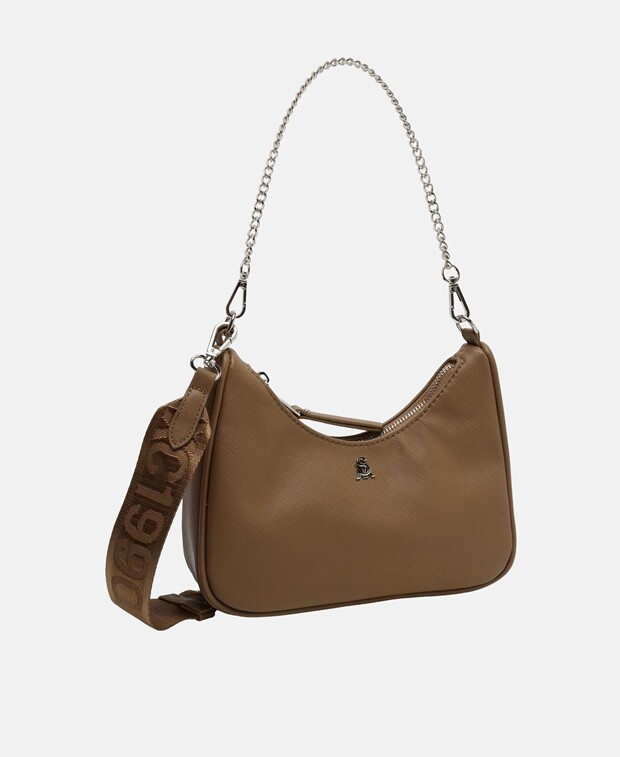 

Сумка-мессенджер Steve Madden, кэмел