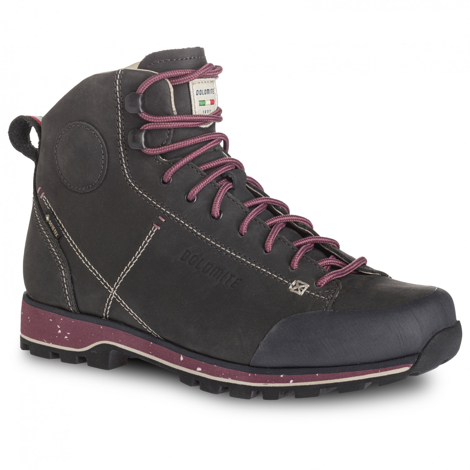 

Кроссовки Dolomite Cinquantaquattro High Full Grain Evo GTX, цвет Anthracite Grey