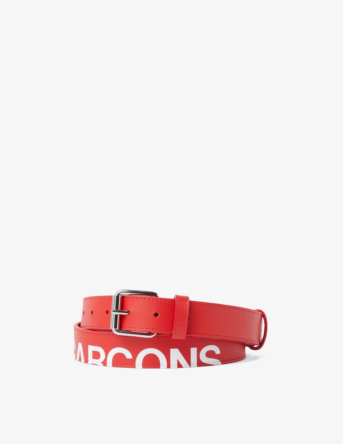 

Ремень с логотипом Comme des Garçons, красный