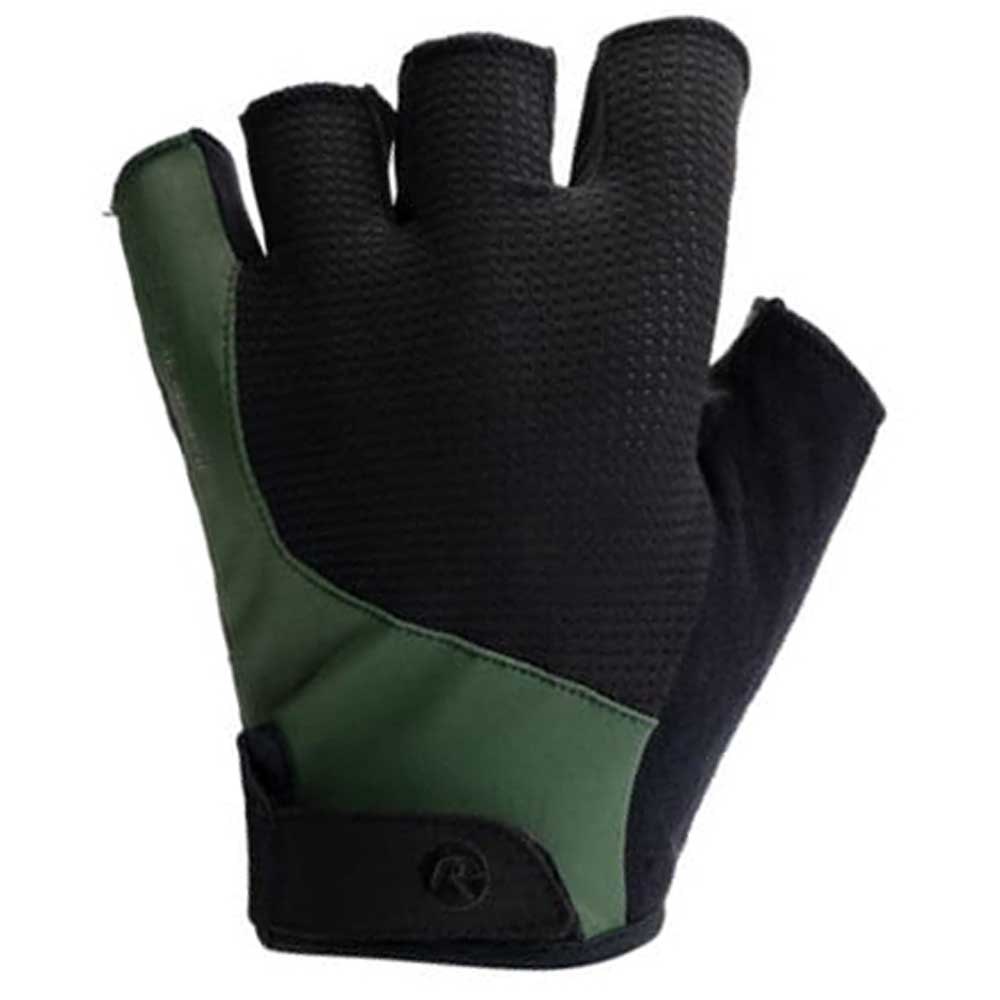 Короткие перчатки Rogelli Essential Short Gloves, зеленый