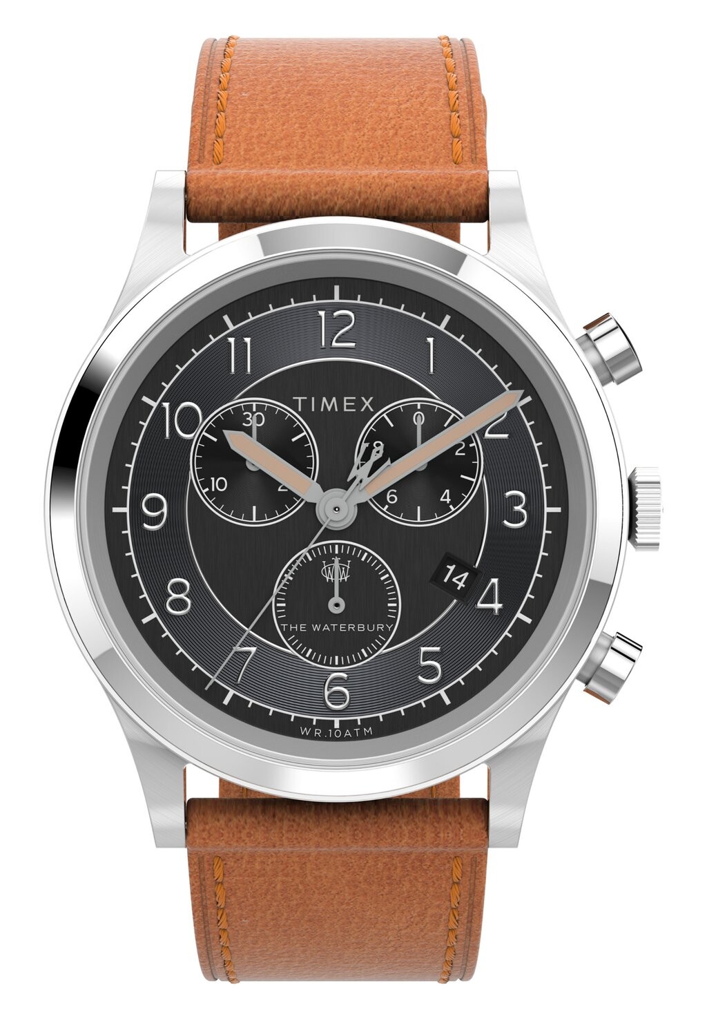 timex waterbury traditional Хронограф Waterbury Traditional Timex, коричневый