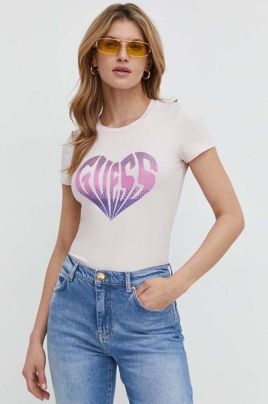 

Футболка Guess, розовый