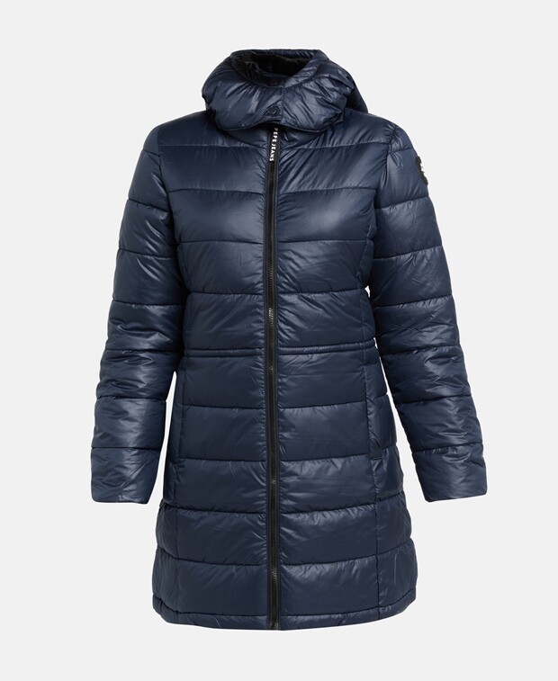 

Стеганое пальто Pepe Jeans, темно-синий