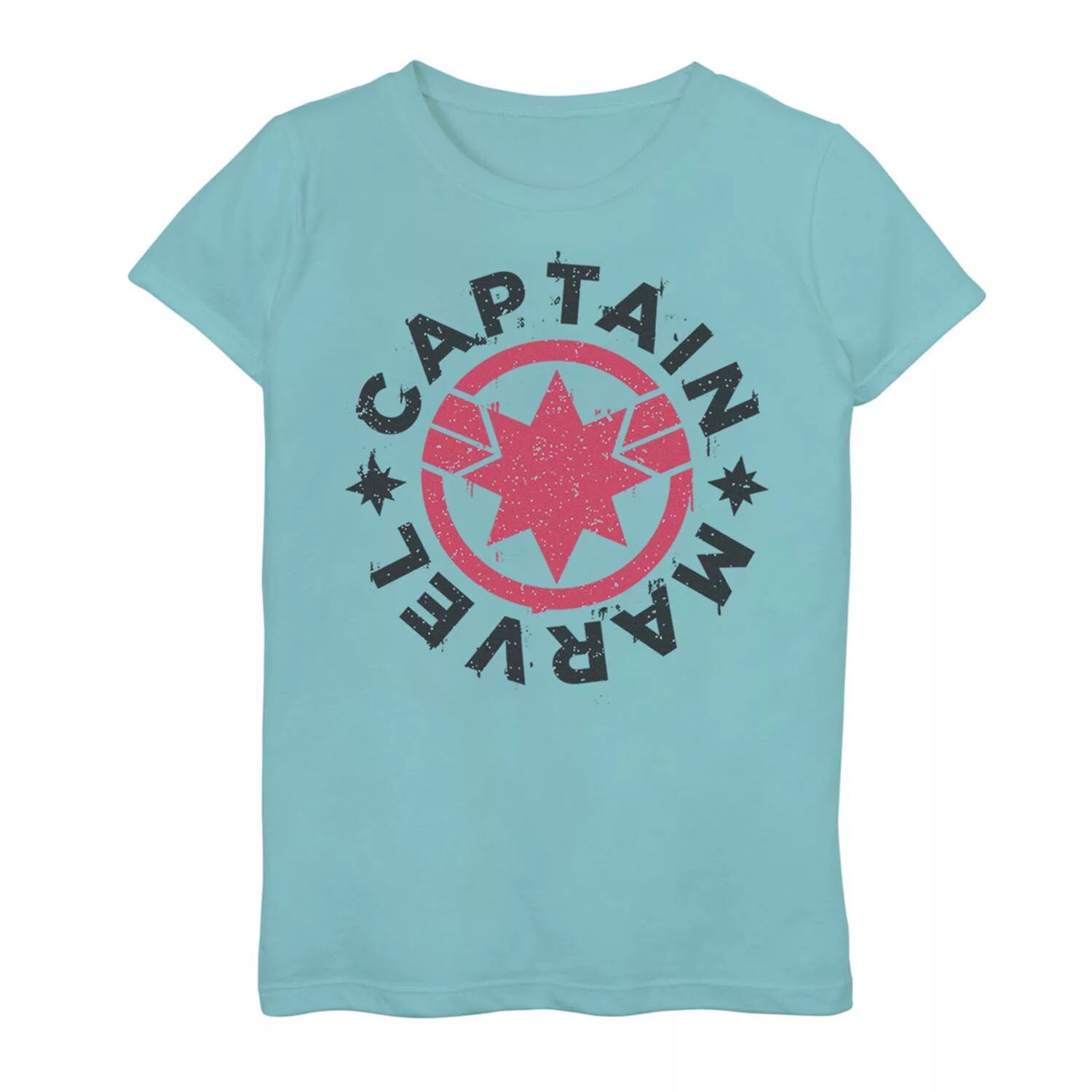 

Красная футболка с логотипом Marvel Captain Marvel для девочек 7–16 лет Licensed Character