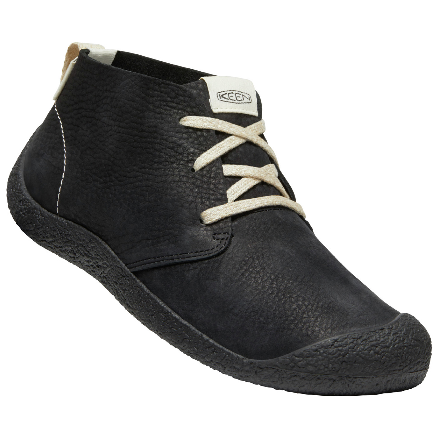 Повседневная обувь Keen Mosey Chukka Leather, цвет Black/Black ботинки keen mosey chukka цвет natural felt birch