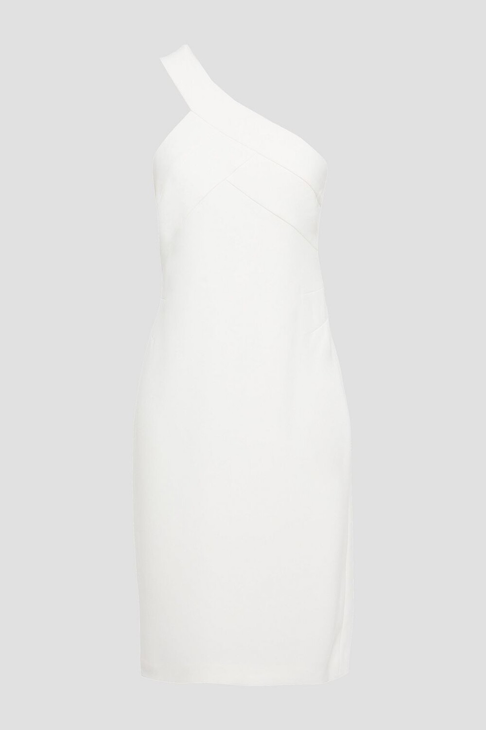 

Креповое платье Nell на одно плечо HALSTON, белый