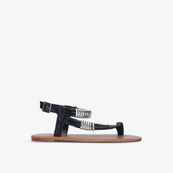 

Кожаные сандалии Klipper Carvela, черный