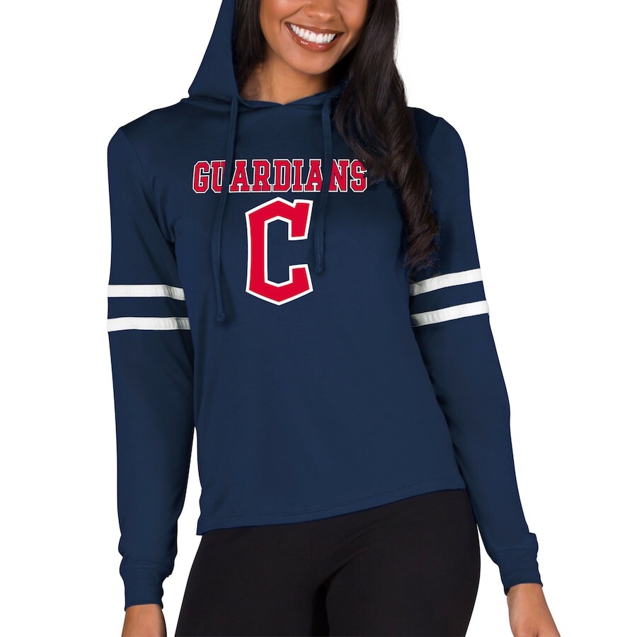 

Футболка с длинным рукавом Concepts Sport Cleveland Guardians, нави
