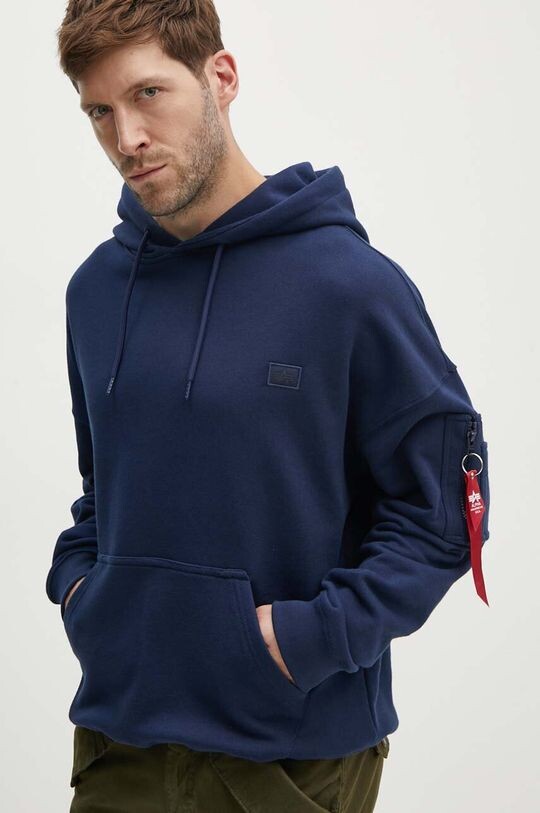 

Толстовка Essentials RL Alpha Industries, темно-синий