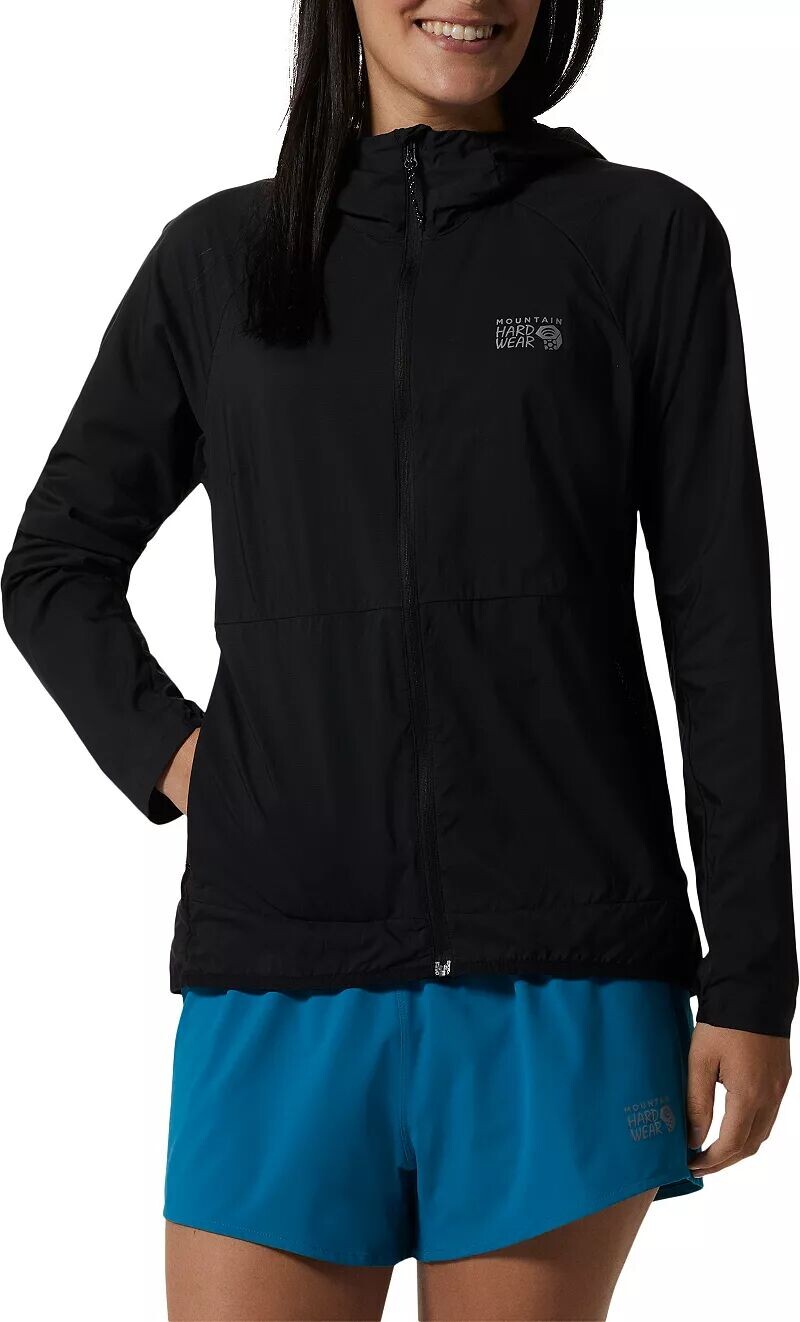 

Женская толстовка на молнии Mountain Hardwear Kor AirShell, черный