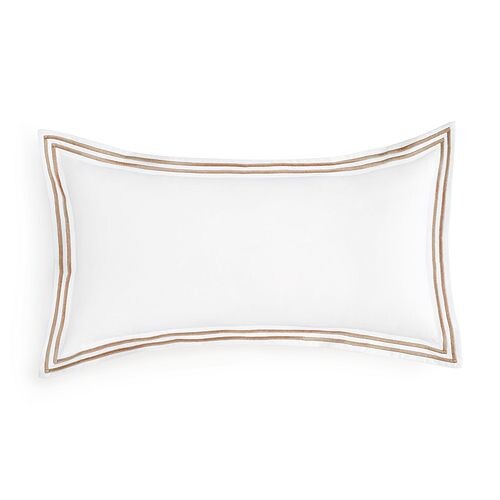 

Декоративная подушка из итальянского перкаля Hudson Park, 10 x 20 дюймов Hudson Park Collection, цвет Tan/Beige