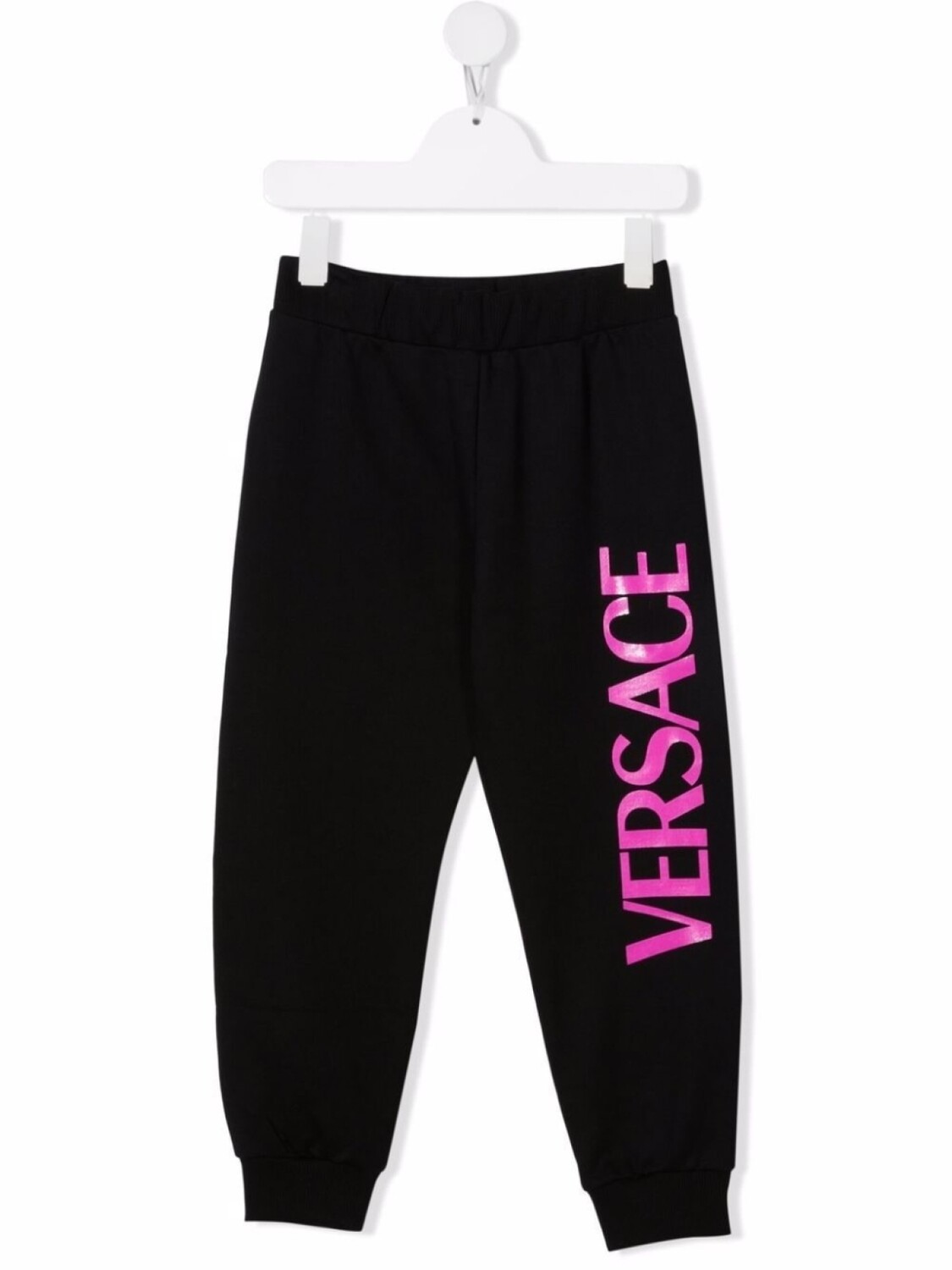 

Versace Kids спортивные брюки с логотипом, черный