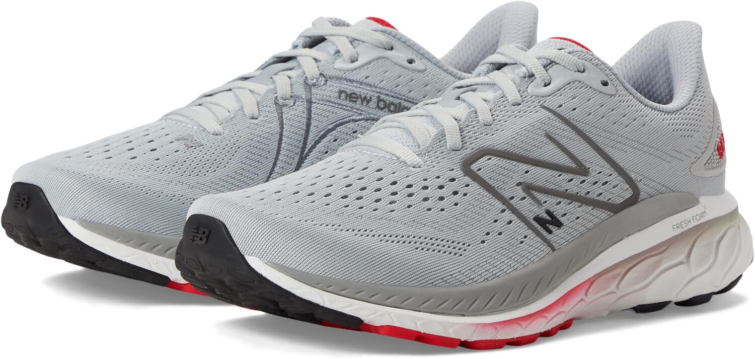 

Кроссовки New Balance Fresh Foam X 860v13, цвет Light Aluminum/True Red