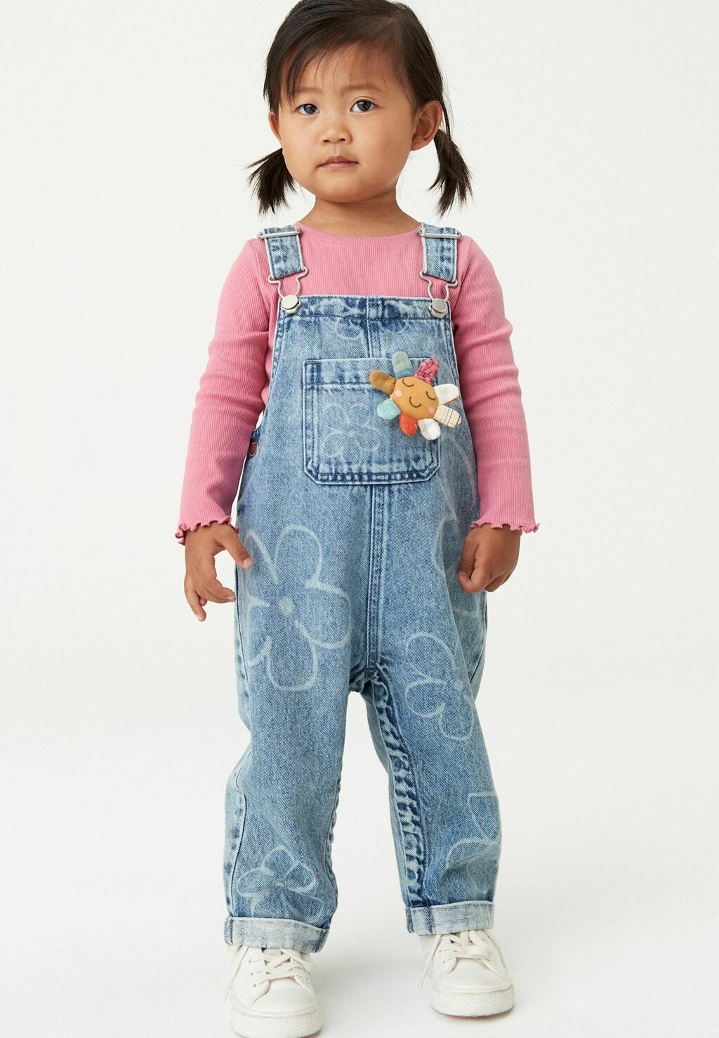 

Комбинезон FLOWER REGULAR FIT Next, цвет mid blue denim
