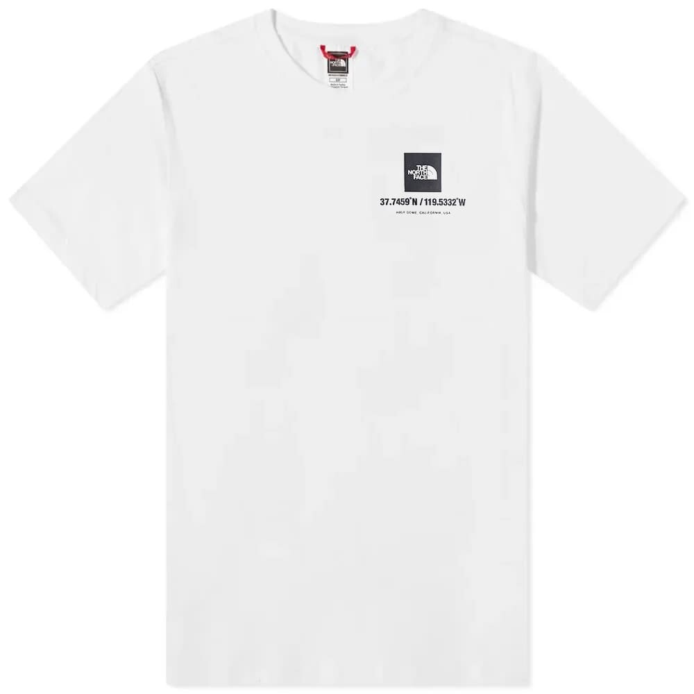 

Футболка The North Face с координатами