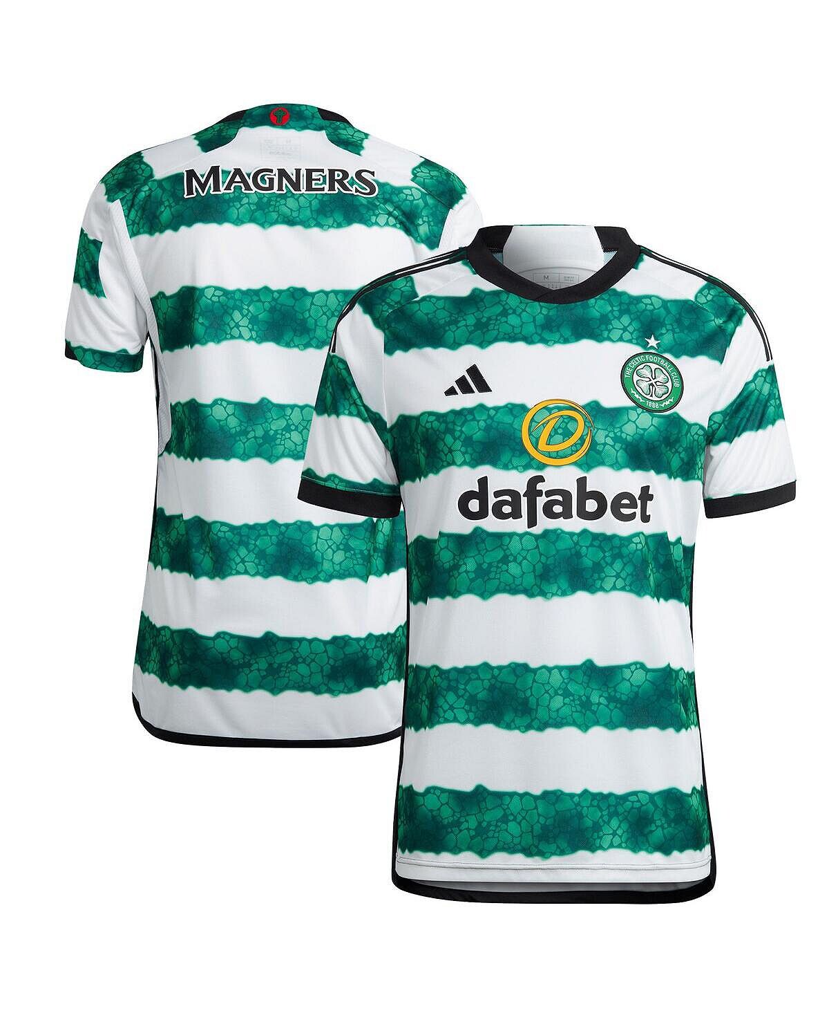 

Мужская белая домашняя футболка Celtic 2023/24 реплика adidas, Белый