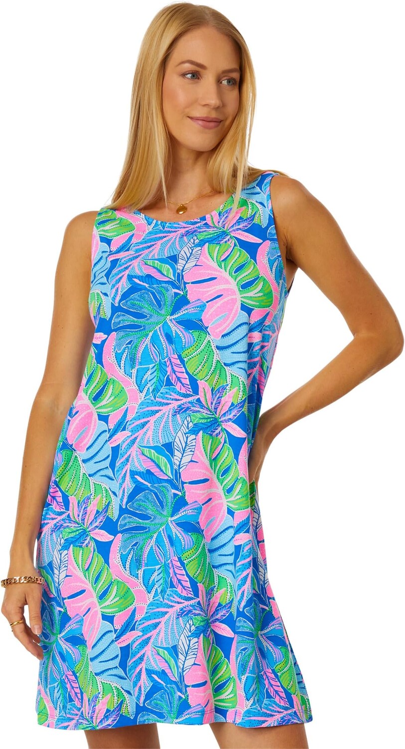 

Кристен Платье Lilly Pulitzer, цвет Blue Grotto Beleaf in Yourself