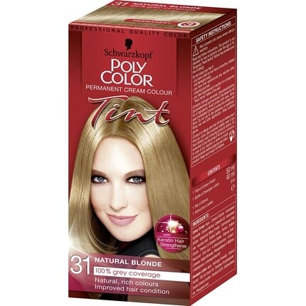 

Poly Color 31 Натуральная светлая краска для волос 90 мл, Schwarzkopf