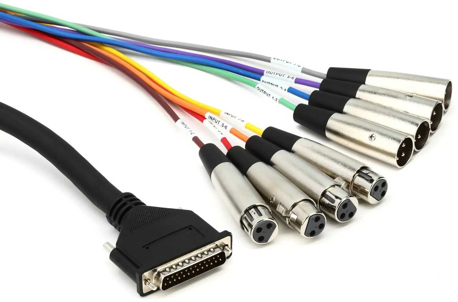 

Hosa AES-805Y AES/EBU Snake (распиновка Yamaha) — 16,5 футов