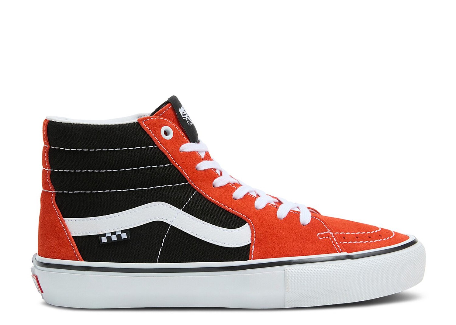 Кроссовки Vans Skate Sk8-Hi 'Red Black', красный