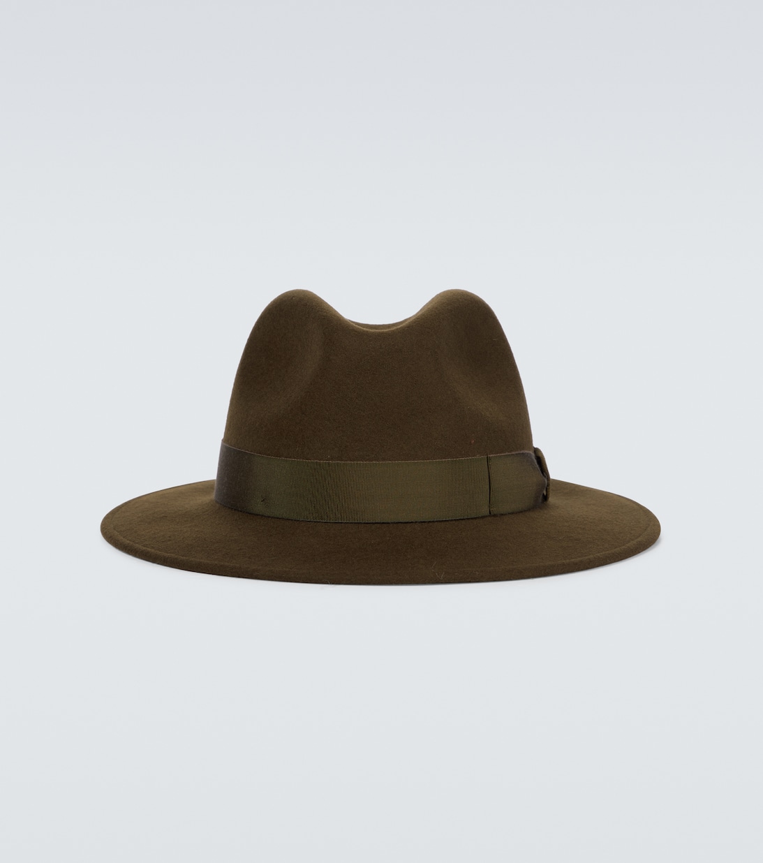 Фетровая шапка мачо из шерсти Borsalino, коричневый цена и фото