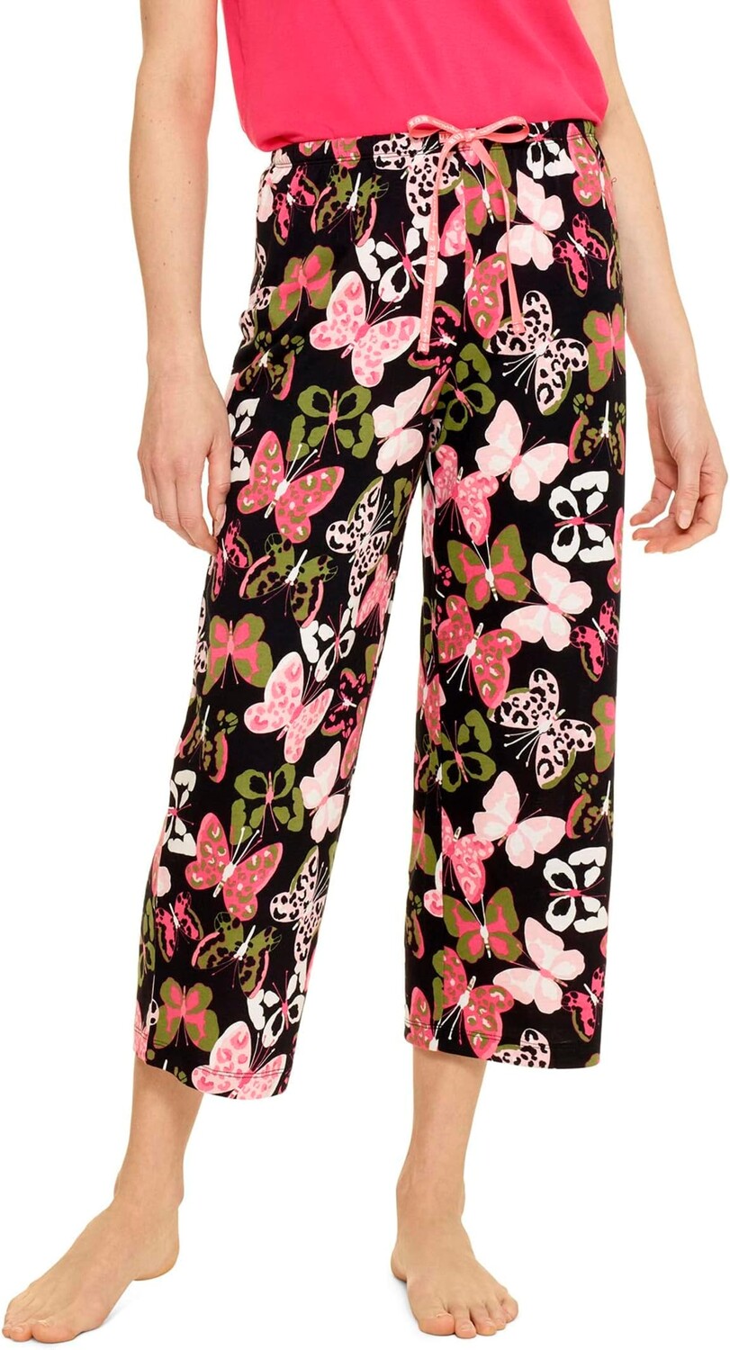 

Брюки-капри Butterfly Delight PJ HUE, черный