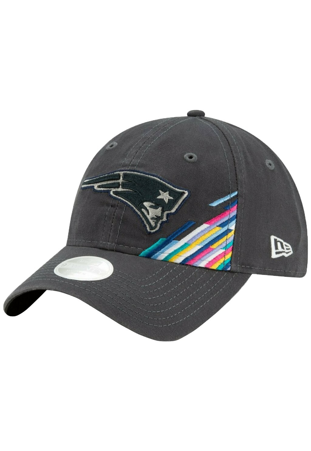 Бейсболка CRUCIAL CATCH NEW ENGLAND PATRIOTS New Era, цвет charcoal