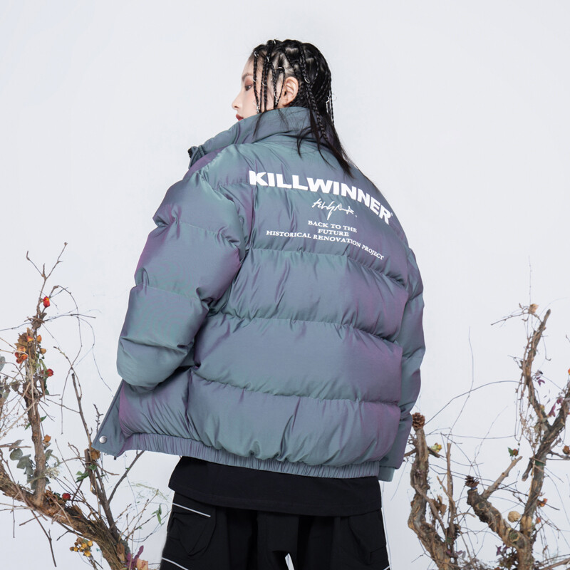 

Стеганая куртка унисекс Killwinner, серый