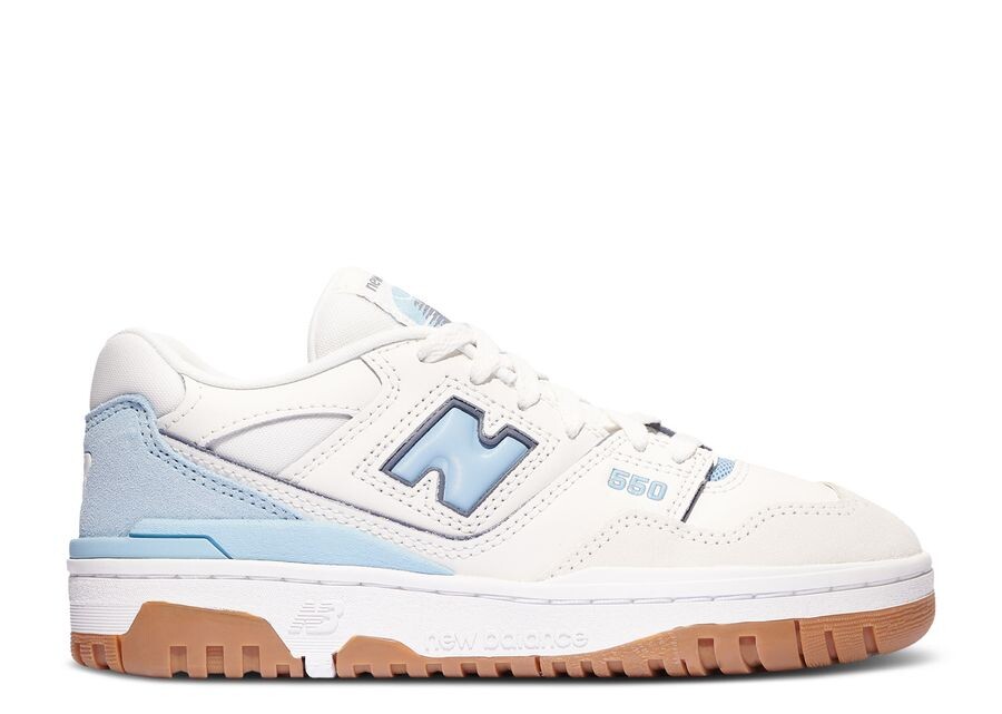 

Кроссовки New Balance 550 Big Kid 'White Blue Gum', белый