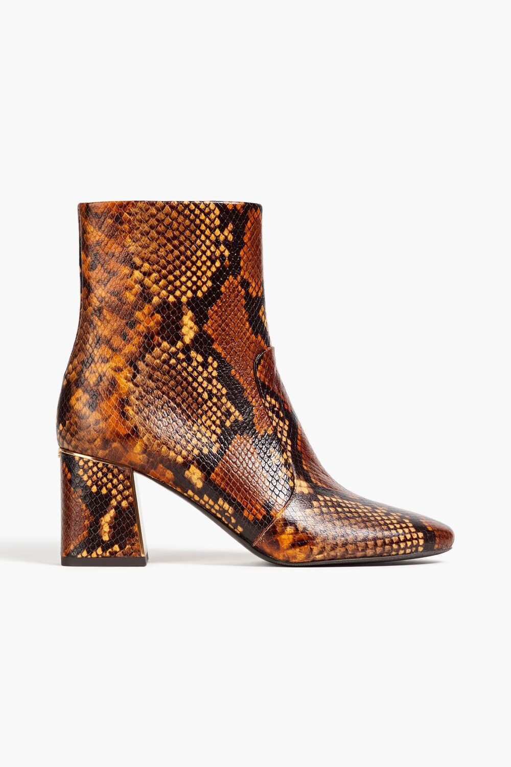 

Ботильоны Gigi 70 из кожи со змеиным эффектом Tory Burch, цвет Animal print