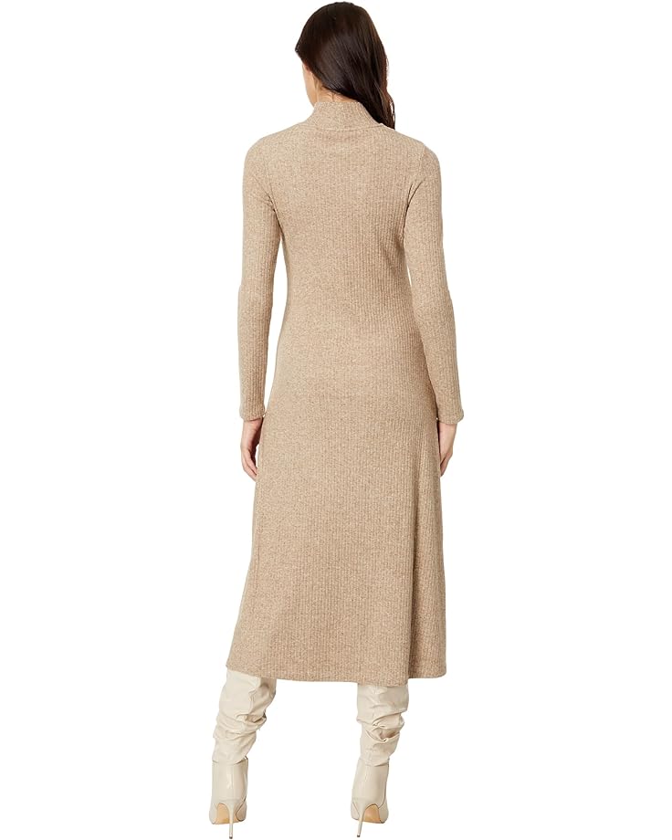 

Платье Vince Long Sleeve Mock Neck Dress, цвет Heather Hazel Cream