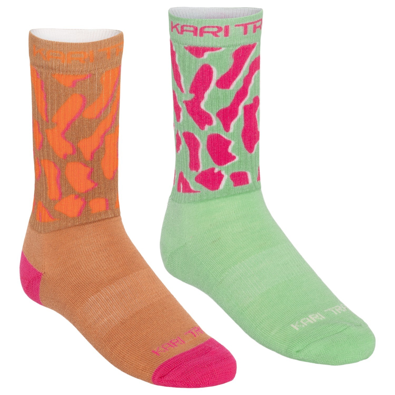 

Носки из мериноса Kari Traa Puffin Sock 2 Pack, цвет Coral