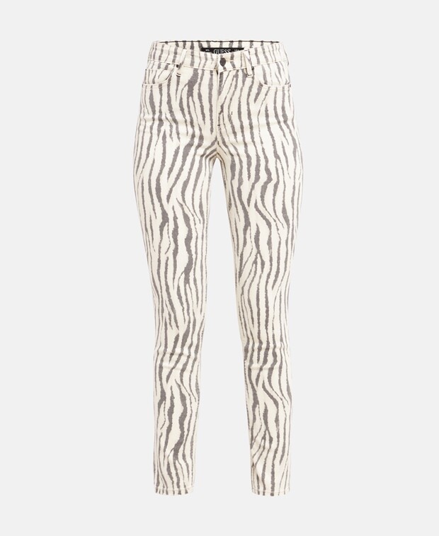 

Джинсы скинни Guess, экрю