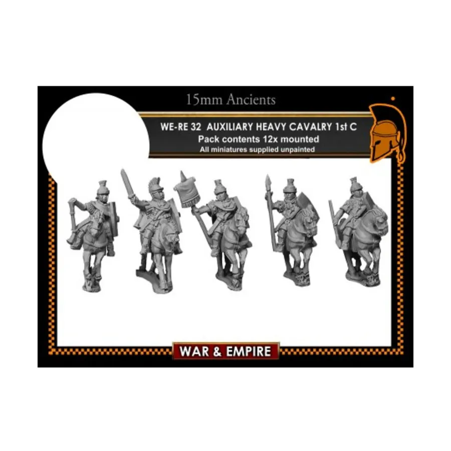 

Вспомогательная кавалерия — ранняя имперская, War & Empire - Ancients Miniatures - Late Roman (15mm)