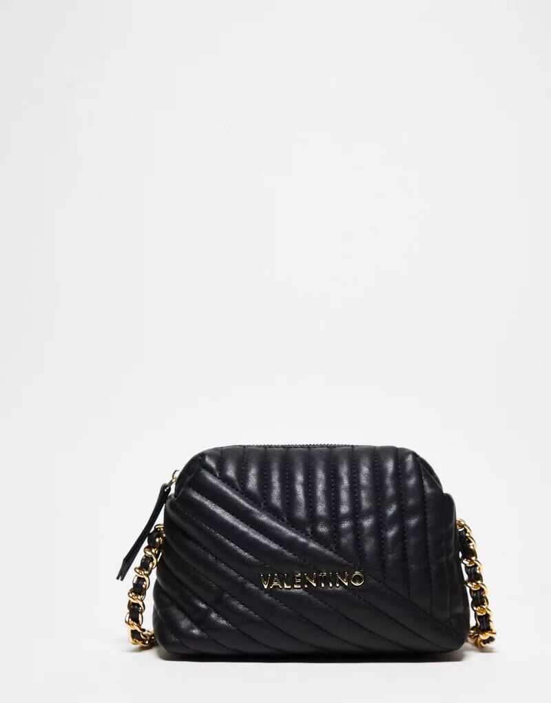 

Черная стеганая сумка через плечо Valentino Laax Re Valentino Bags