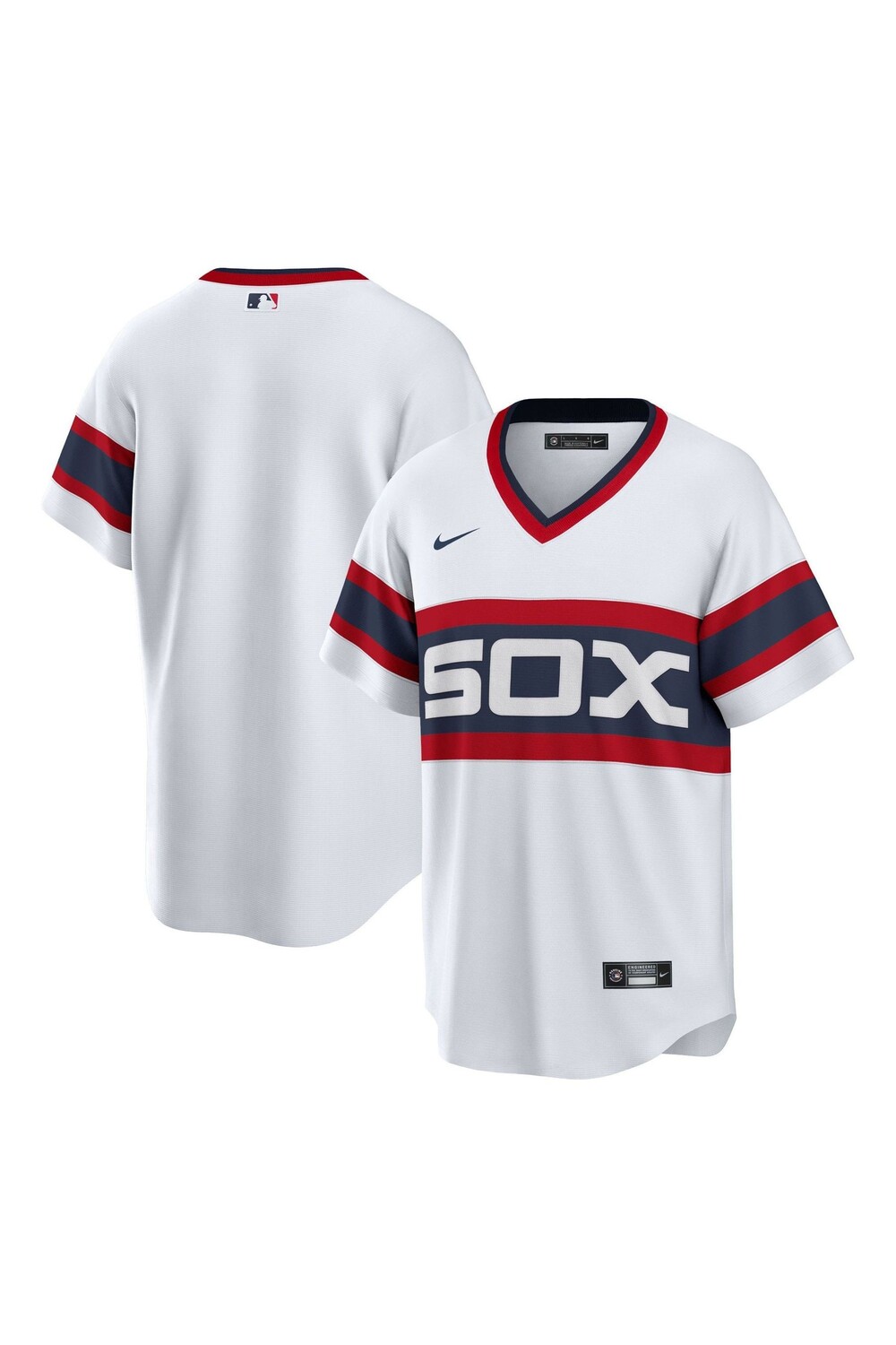 

Белая футболка в тон официальной футболке Chicago Sox Nike, белый