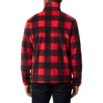 

Флисовая куртка Steens Mountain с принтом мужская Columbia, цвет Mountain Red Check Print