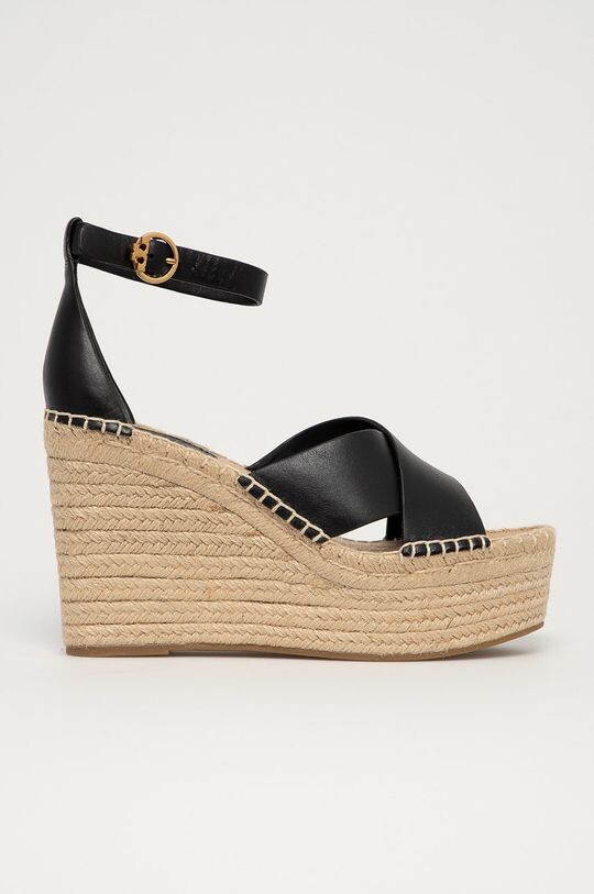 

Кожаные сандалии Tory Burch, черный