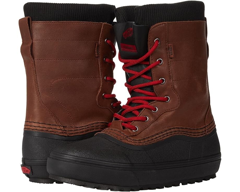 цена Ботинки Vans Standard MTE Snow Boot, цвет Brown/Red