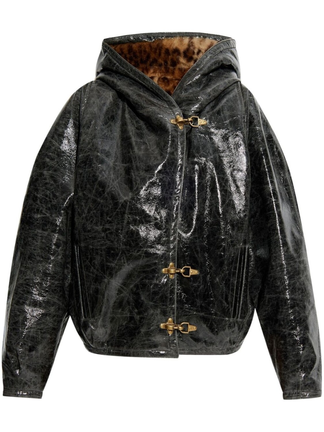 

ISABEL MARANT куртка Lanniya с капюшоном, серый
