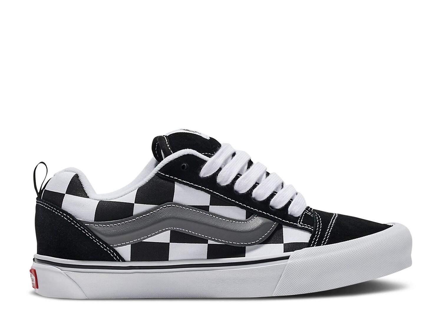 

Кроссовки Vans Knu-Skool 'Mega Check Black', черный