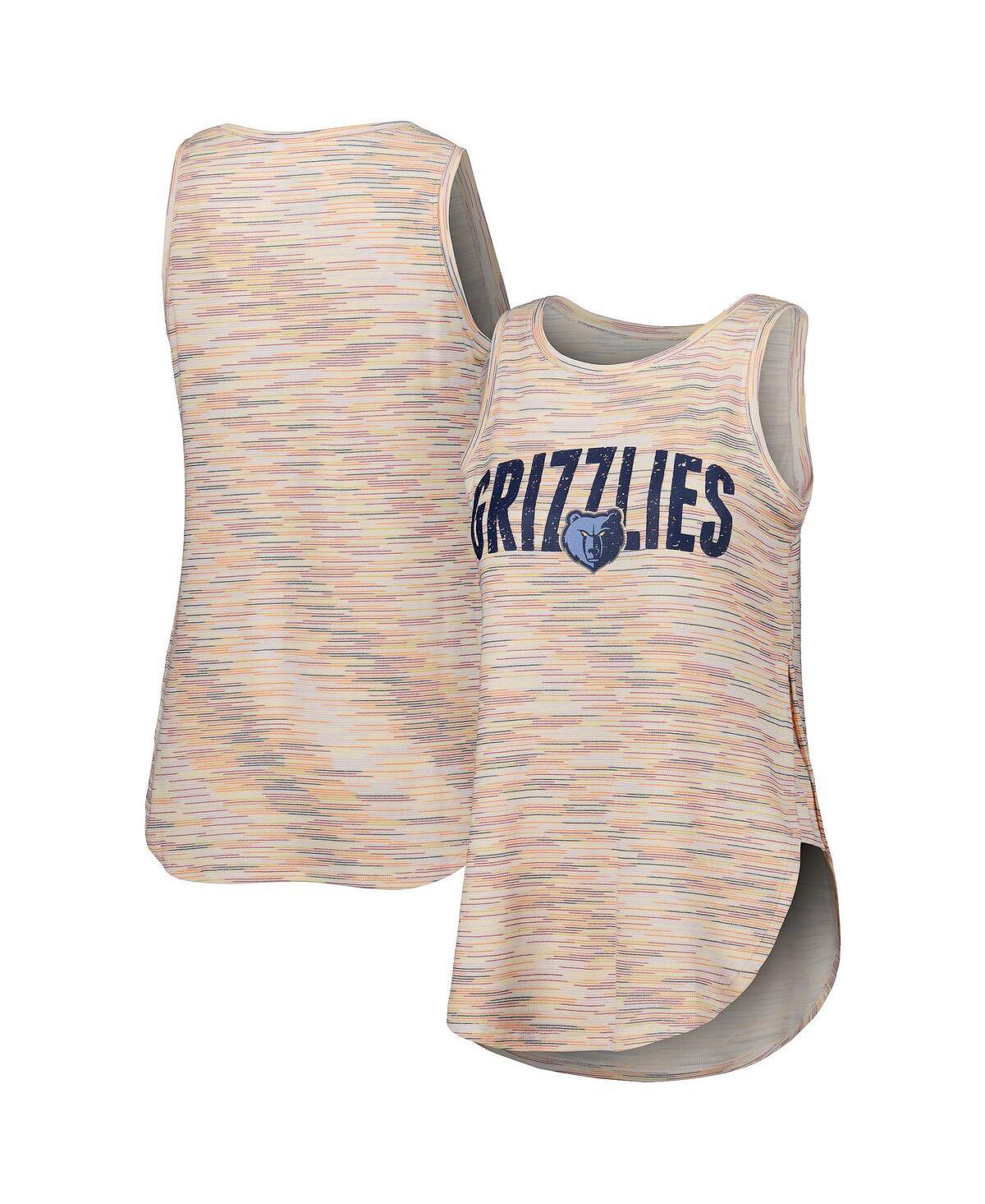 

Женская белая майка Memphis Grizzlies Sunray Concepts Sport, белый