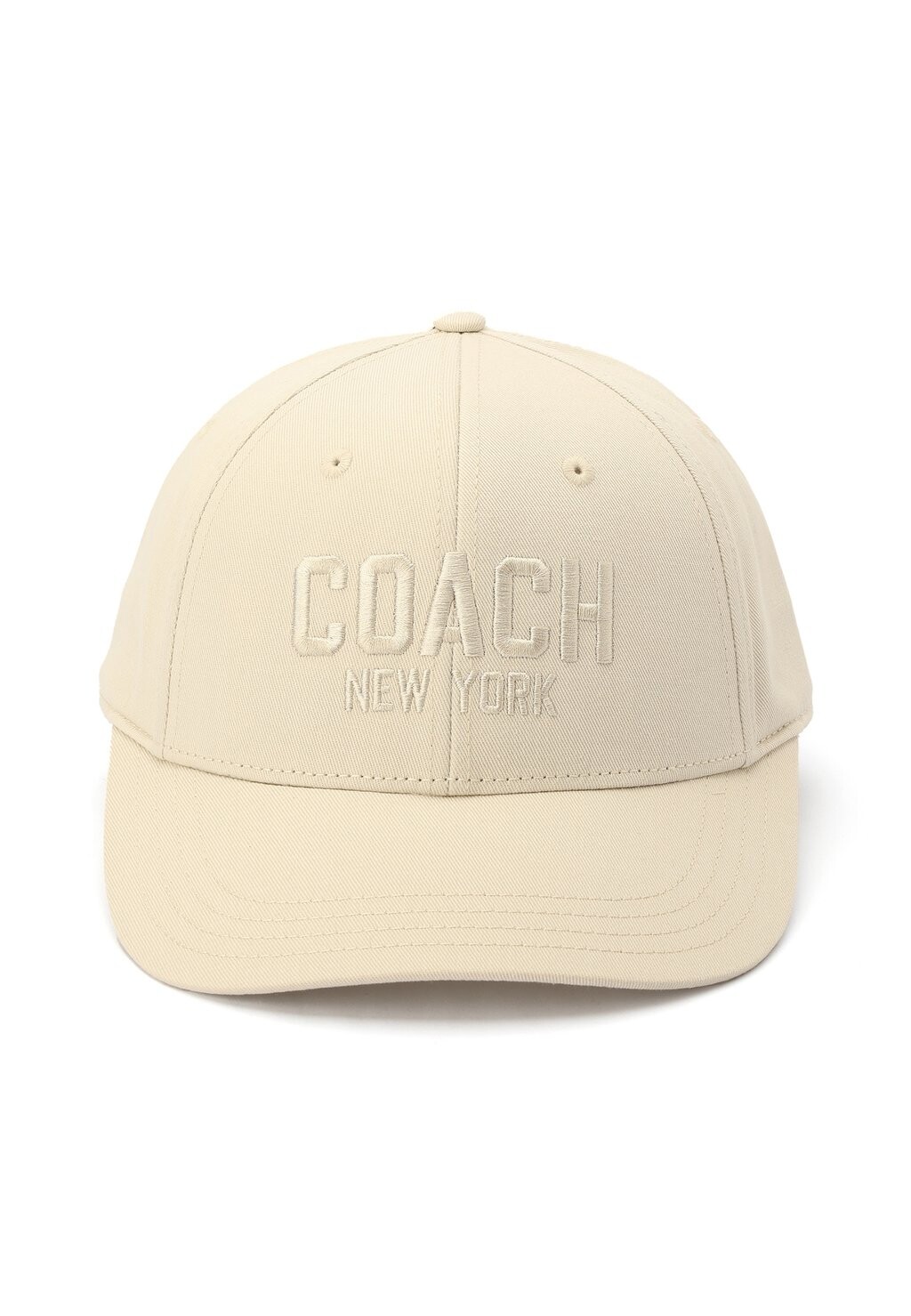 

Бейсболка EMBROIDERED BASEBALL Coach, бежевый