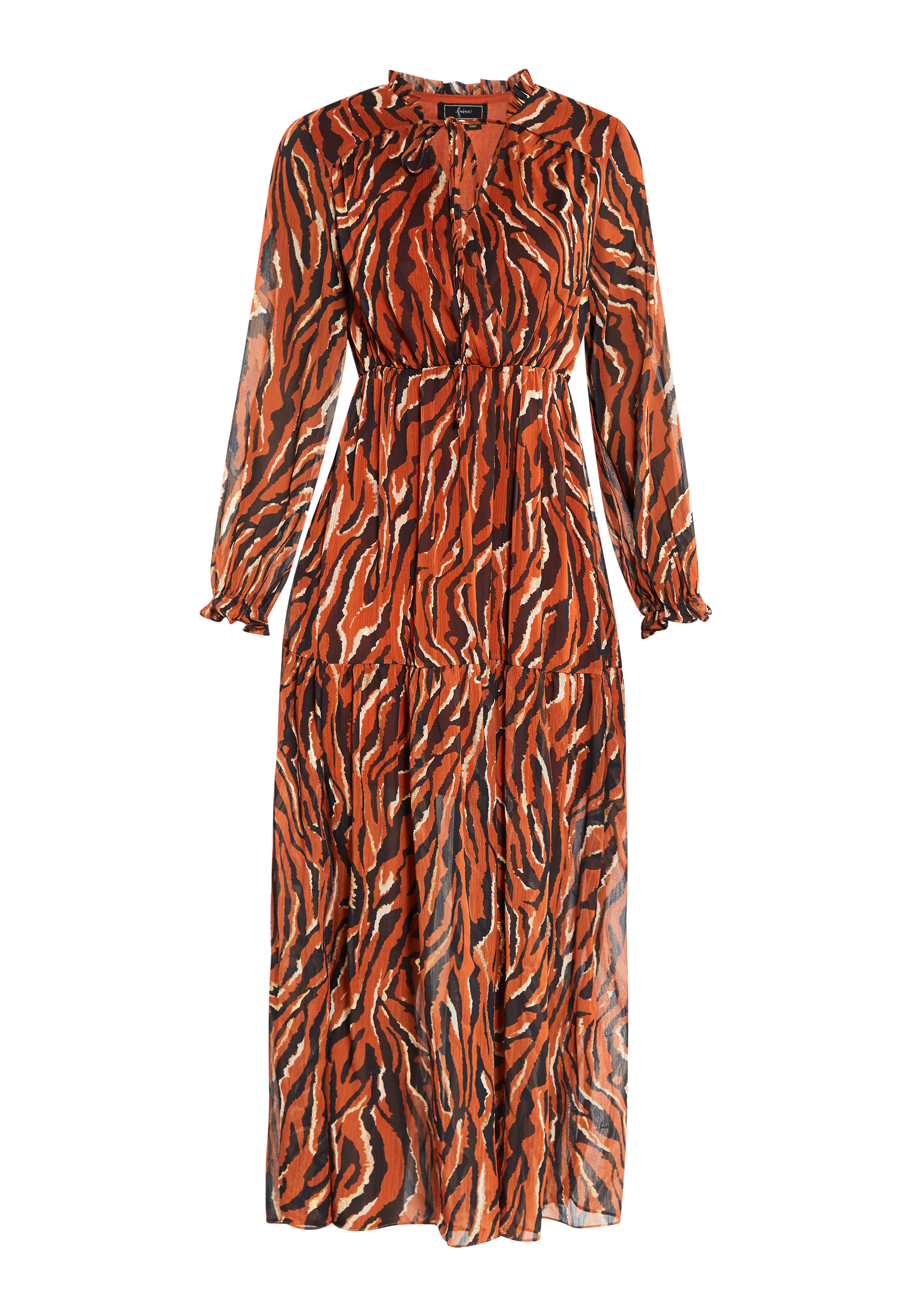 Платье faina Maxi, оранжевый