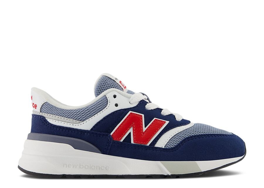 

Кроссовки New Balance 997R Little Kid 'Navy Team Red', синий