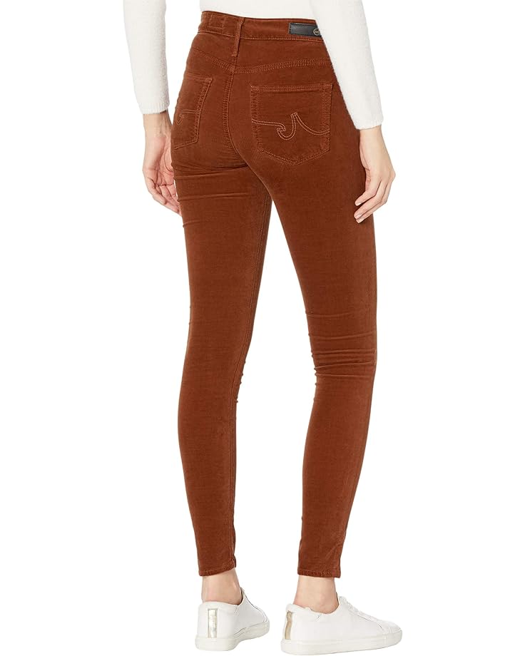 Джинсы AG Jeans Farrah Skinny in Fired Copper, цвет Fired Copper