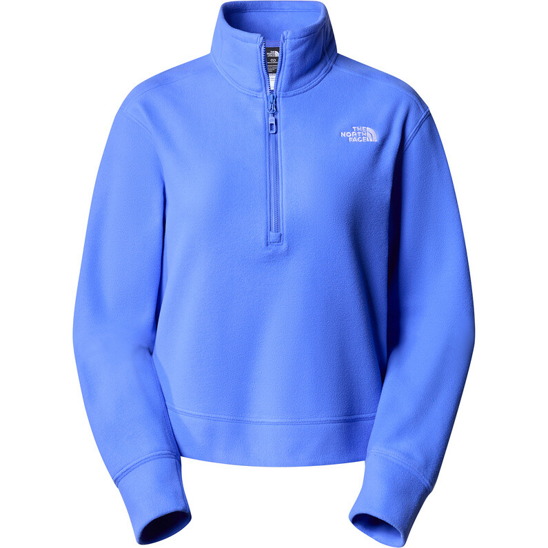 

Женский пуловер 100 Glacier с полумолнией до половины The North Face, синий