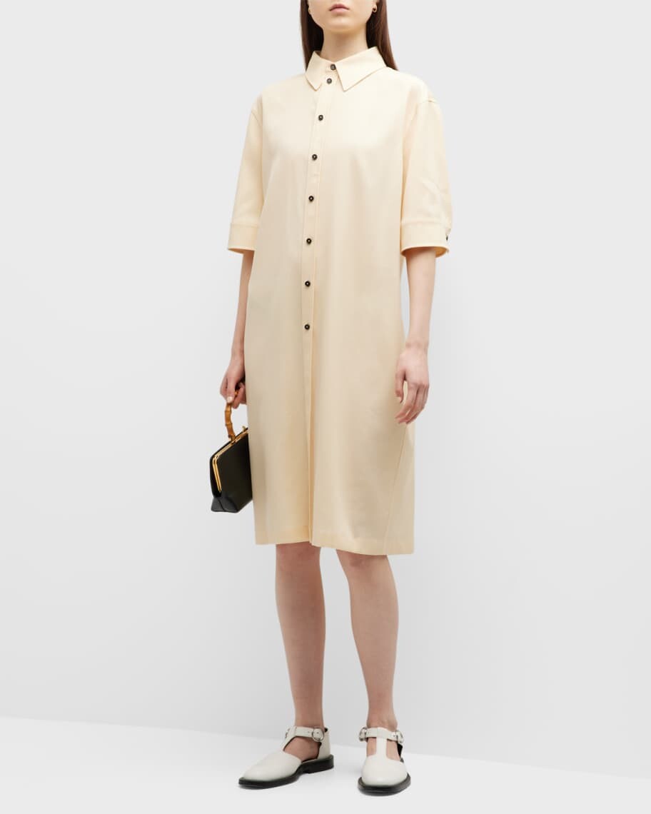 

Маленькая бамбуковая сумка Goji с верхней ручкой Jil Sander